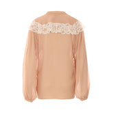 CAMICIA CON RICAMI IN PIZZO