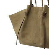 BORSA A SPALLA MOCHI IN SUEDE LARGE