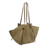 BORSA A SPALLA MOCHI IN SUEDE LARGE