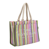 BORSA THE STRIPE TOTE MESH LARGE