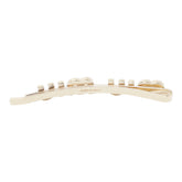 MIU MIU LOGO ENAMELED METAL HAIR CLIP