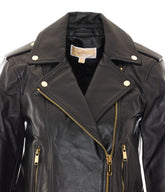 LEATHER BIKER JACKET