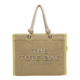 THE WOVEN ROPE LARGE TOTE BAG