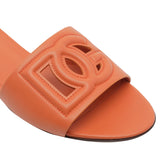 CALFSKIN SLIDERS WITH DG LOGO