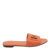 CALFSKIN SLIDERS WITH DG LOGO