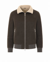 SUEDE BOMBER