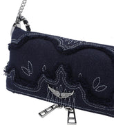 BORSA A TRACOLLA ROCK NANO IN DENIM