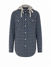 CHECK LOGO SHIRT