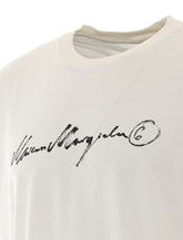T-SHIRT IN JERSEY SOVRATINTO CON LOGO