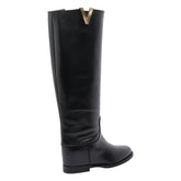 STIVALE IN PELLE CON V