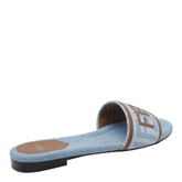 SANDALO FENDI SUNSHINE FF EFFETTO DENIM