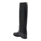 STIVALE IN PELLE CON V