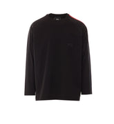 Y-3 OVERSIZED GRADIENT STRIPES LONG SLEEVES T-SHIRT