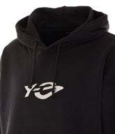 Y-3 LIQUID LOGO HOODIE