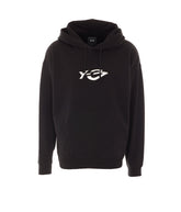 Y-3 LIQUID LOGO HOODIE