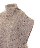 KNITTED PONCHO