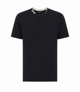 T-SHIRT WITH LOGO ON NECK