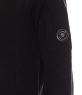 FELPA CON CAPPUCCIO LENS IN MAGLIA