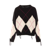 BERNA LOZENGE SWEATER