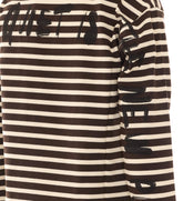 TOP A MANICHE LUNGHE MIRTILLA