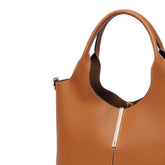 LEATHER SHOPPING BAG