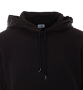 FELPA CON CAPPUCCIO E LOGO DIAGONAL RAISED FLEECE