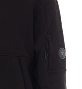 FELPA CON CAPPUCCIO E LOGO DIAGONAL RAISED FLEECE