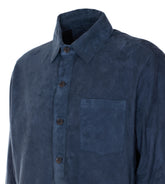 GIACCA CAMICIA IN SUEDE DINO