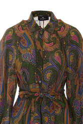 ABITO LUNGO STAMPA PAISLEY