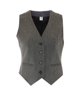 GILET CON STRASS