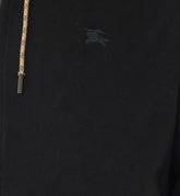 CHECK TRIM ZIP HOODIE
