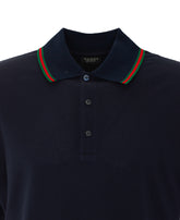 POLO IN PIQUE' CON DETTAGLIO WEB