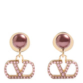 ORECCHINI VLOGO SIGNATURE CON PERLE