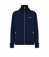 FELPA CON ZIP E LOGO