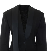 BLAZER OVERSIZE CON REVER FIOCCO E SCIALLE