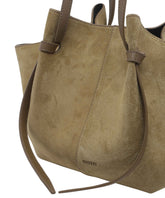 SUEDE MOCHI SHOULDER BAG
