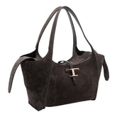BORSA SHOPPING T TIMELESS IN SUEDE SMALL