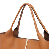 MEDIUM-SMALL LEATHER SHOPPING BAG