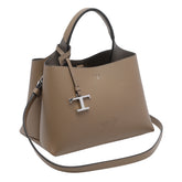 BORSA A MANO IN PELLE MICRO CON CHARM T TIMELESS
