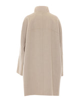 ASYMMETRICAL DOUBLE FACE COAT