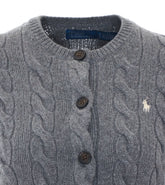 LOGO POLO CARDIGAN