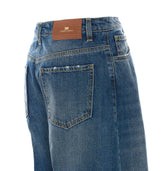 BALLOON JEANS WITH JEWELLED BUTTONS