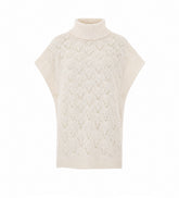 KNITTED PONCHO