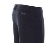 PANTALONE REGULAR FIT IN PUNTO MILANO CON LOGO