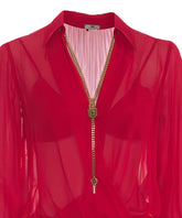 BODY IN GEORGETTE CON CATENA GIOIELLO