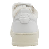 MEDALIST SNEAKERS WITH SHEARLING DETAIL