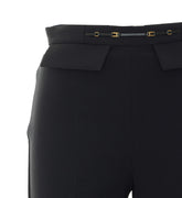 PANTALONE STRETCH IN DOPPIO CREPE