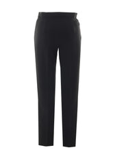 PANTALONE STRETCH IN DOPPIO CREPE