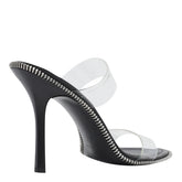 NOVA DOUBLE STRAP HEELED SANDALS
