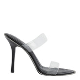 NOVA DOUBLE STRAP HEELED SANDALS